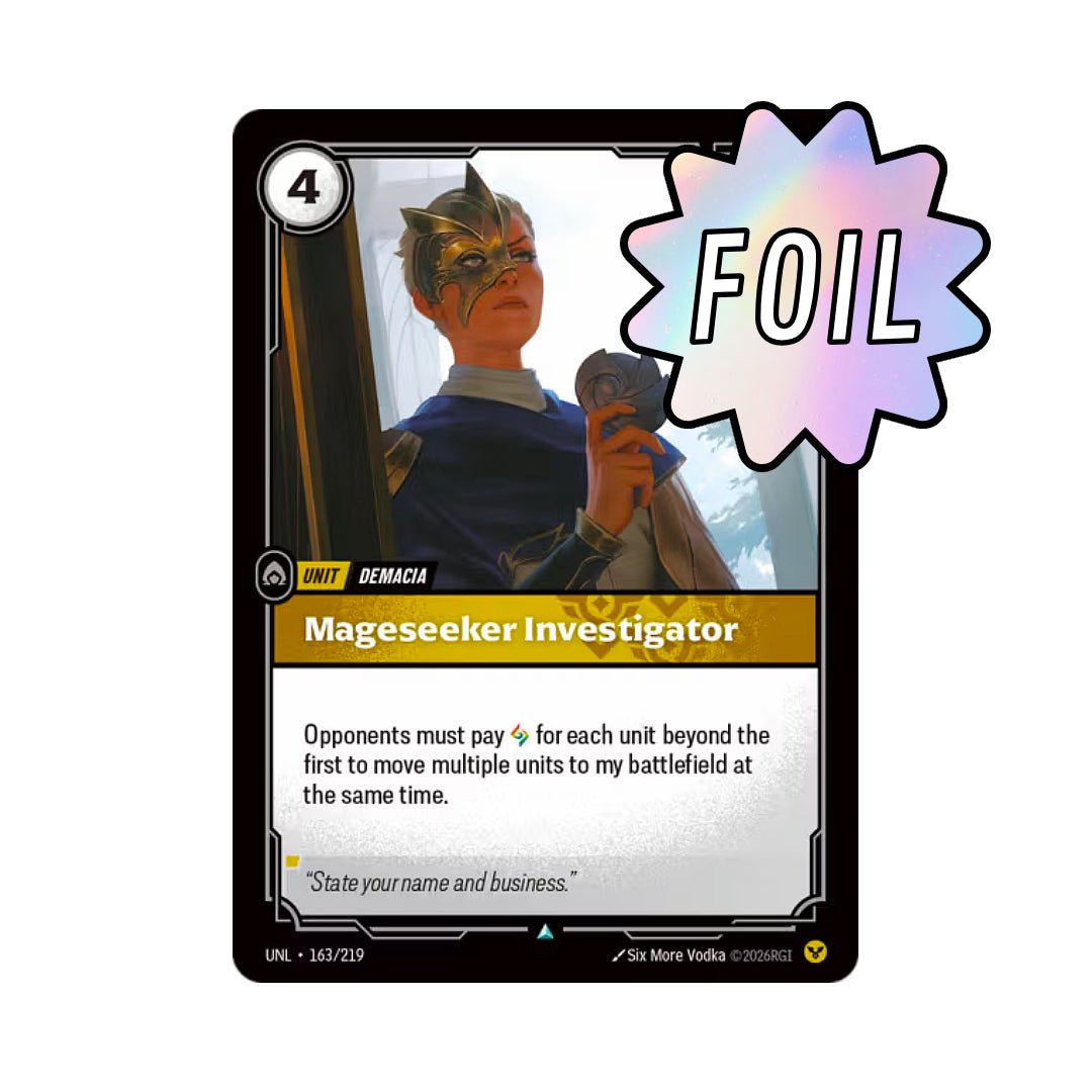 Mageseeker Investigator (UNL - 163) - Cards Beyond