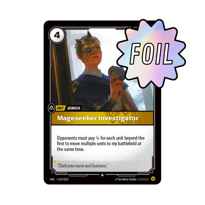Mageseeker Investigator (UNL - 163) - Cards Beyond