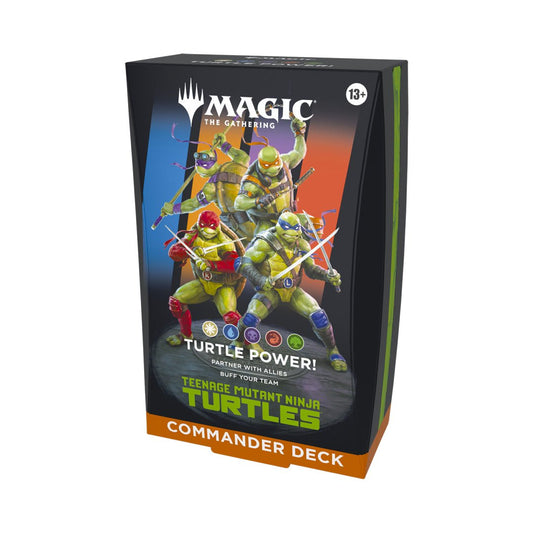 Magic: The Gathering | Teenage Mutant Ninja Turtles Commander Deck - Turtle Power! - Cards Beyond