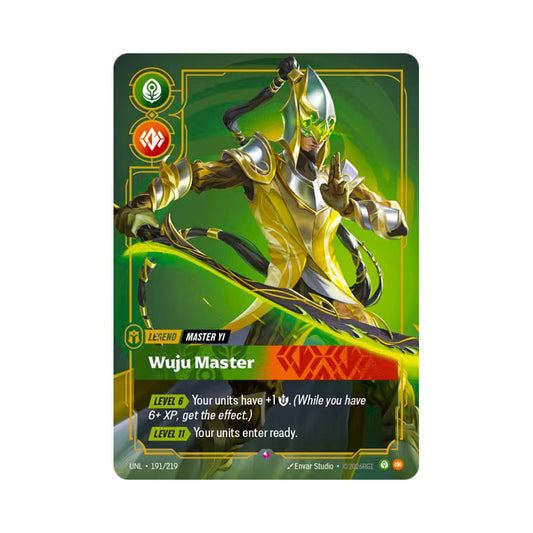 Master Yi - Wuju Master (UNL - 191) - Cards Beyond