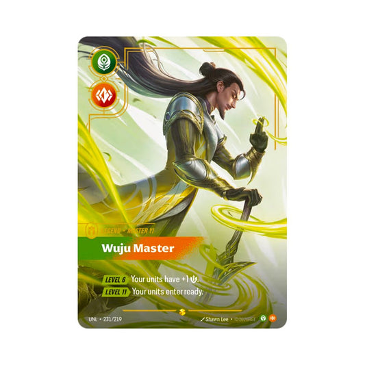 Master Yi - Wuju Master (UNL - 231) - Cards Beyond