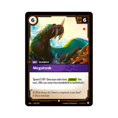 Megatusk (UNL - 126) - Cards Beyond