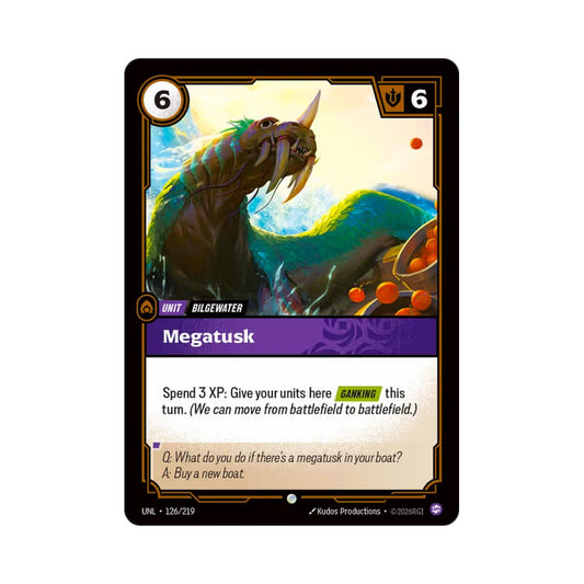 Megatusk (UNL - 126) - Cards Beyond