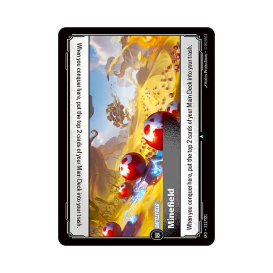 Minefield (SFD - 212) - Cards Beyond