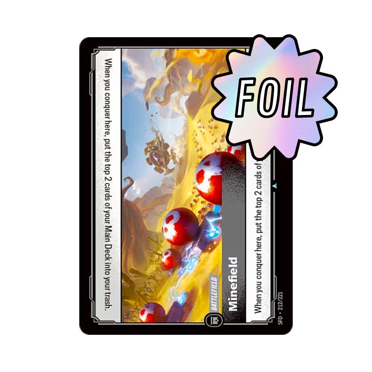 Minefield (SFD - 212) - Cards Beyond