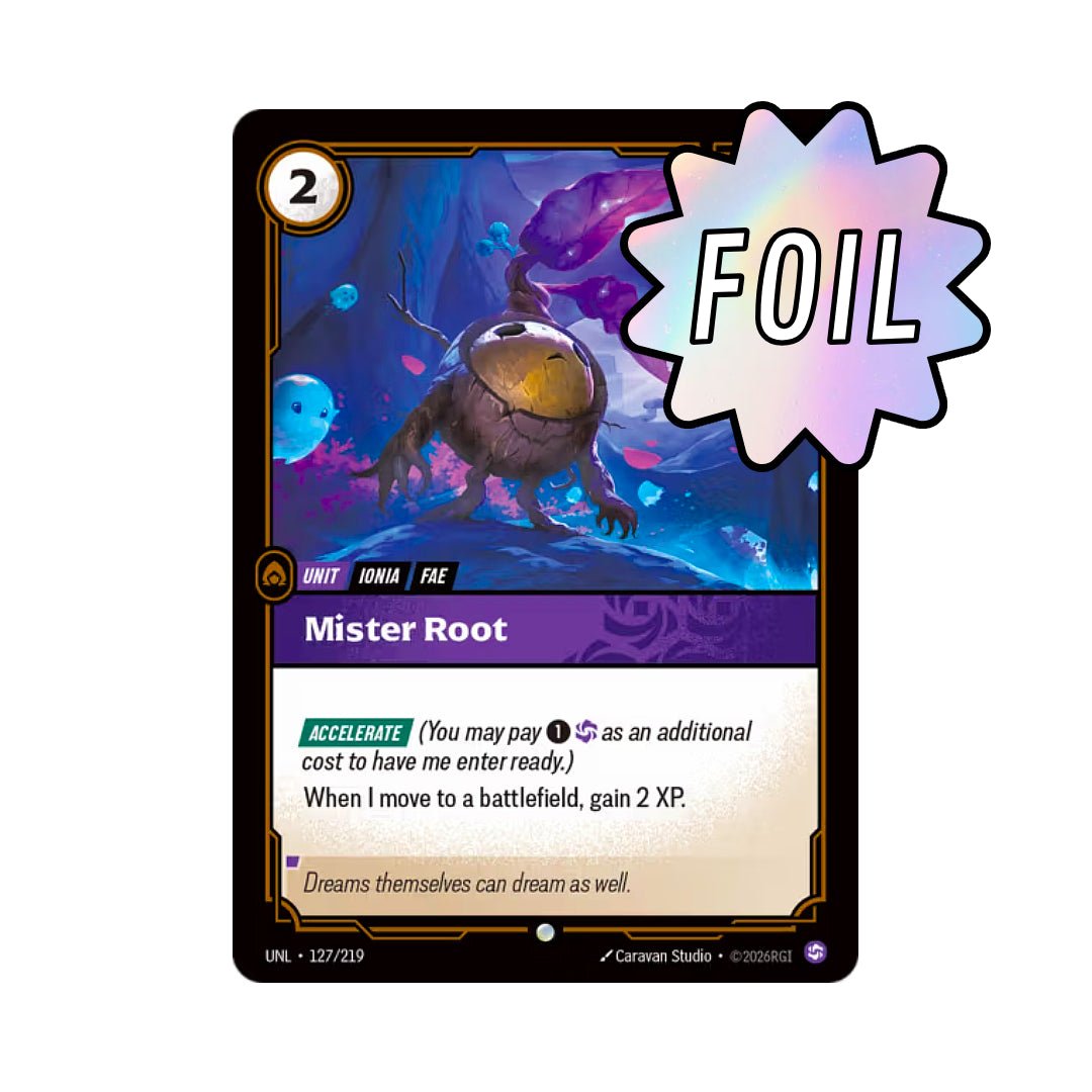 Mister Root (UNL - 127) - Cards Beyond
