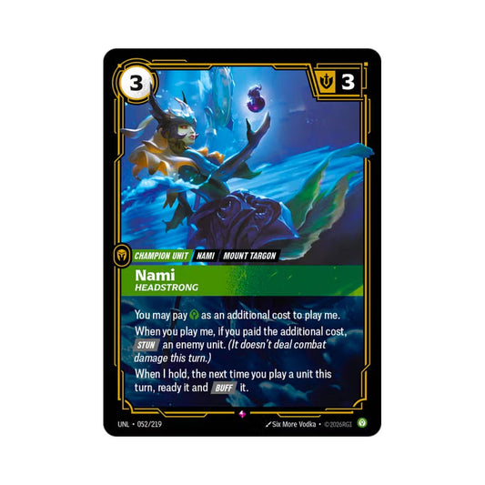 Nami - Headstrong (UNL - 052) - Cards Beyond