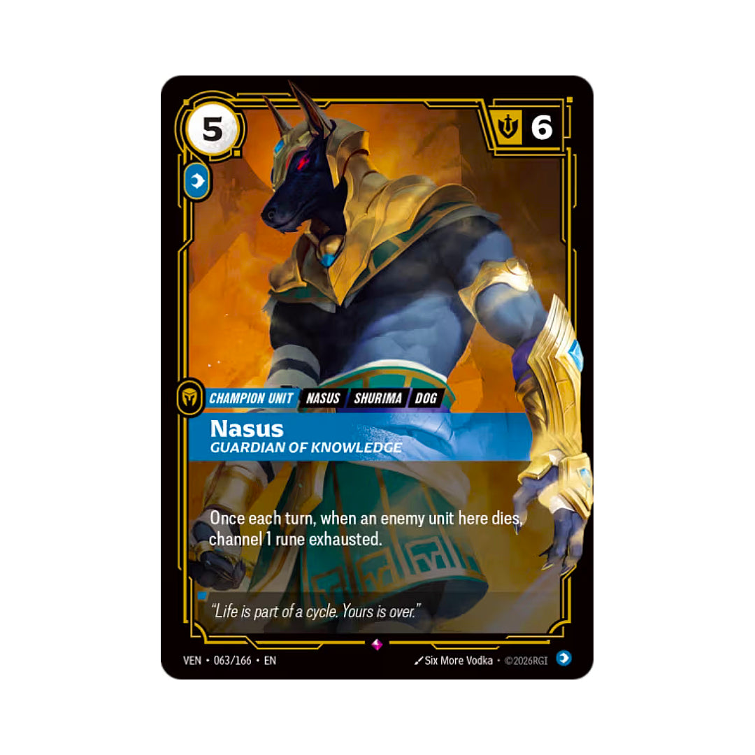 Nasus - Guardian of Knowledge (VEN-063)