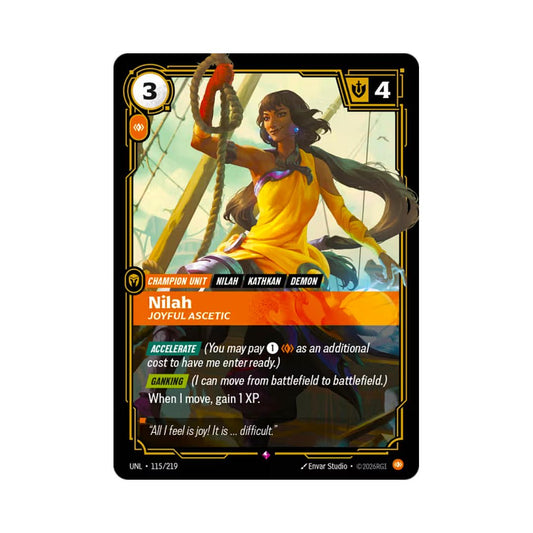Nilah - Joyful Ascetic (UNL - 115) - Cards Beyond