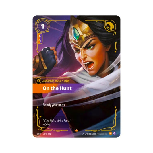 On the Hunt (SFD - 204) - Cards Beyond