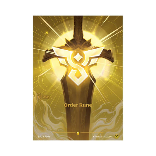 Order Rune (SFD - R06a) - Cards Beyond
