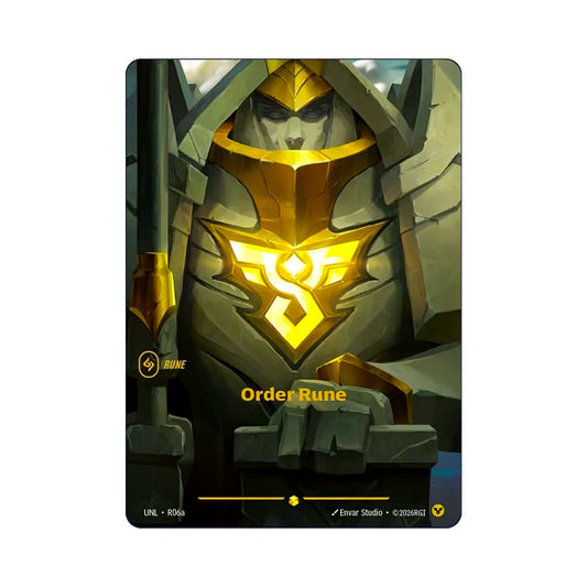 Order Rune (UNL - R06a) - Cards Beyond