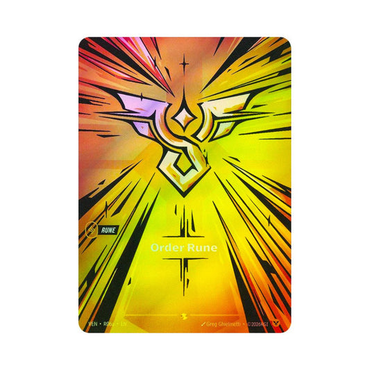Order Rune (VEN-R06a) - Cards Beyond