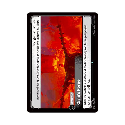 Ornn's Forge (SFD - 213) - Cards Beyond