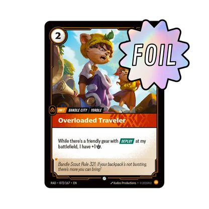 Overloaded Traveler (RAD-072)
