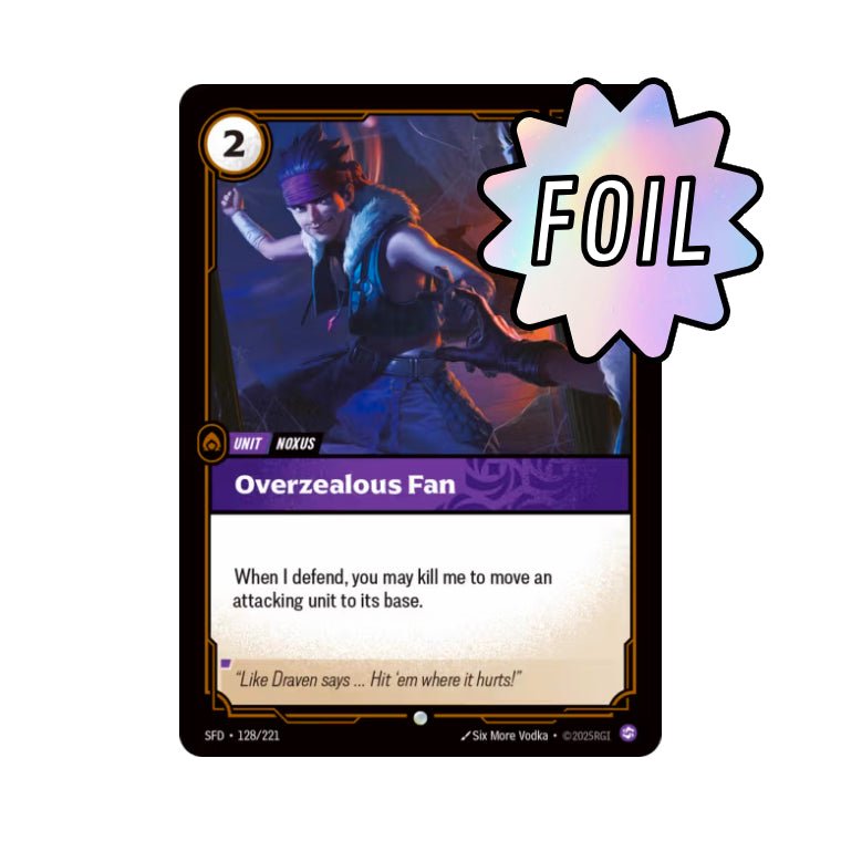 Overzealous Fan (SFD - 128) - Cards Beyond