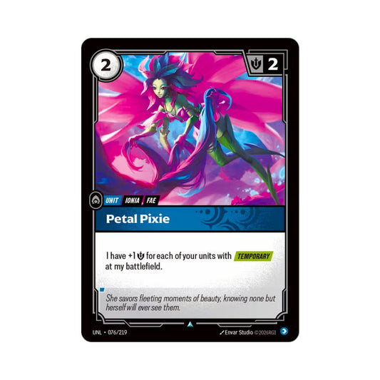 Petal Pixie (UNL - 076) - Cards Beyond