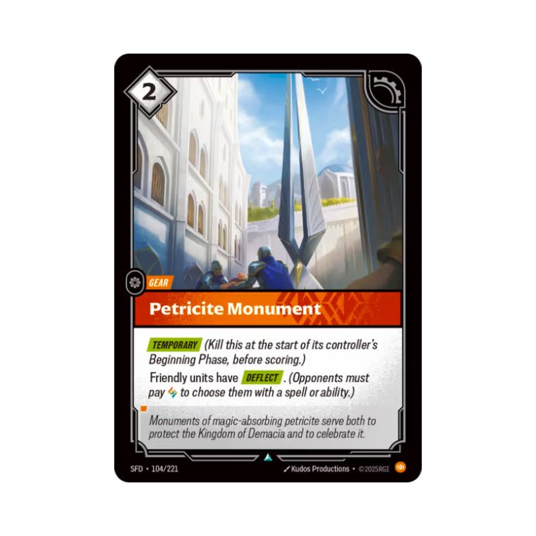 Petricite Monument (SFD - 104) - Cards Beyond