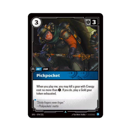 Pickpocket (SFD - 074) - Cards Beyond