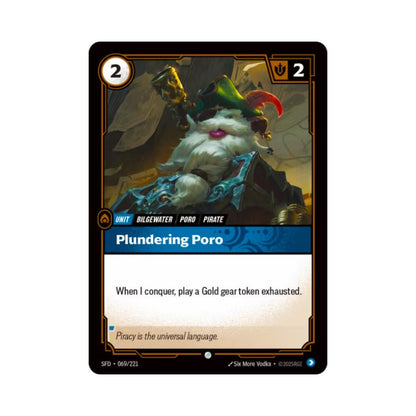 Plundering Poro (SFD - 069) - Cards Beyond