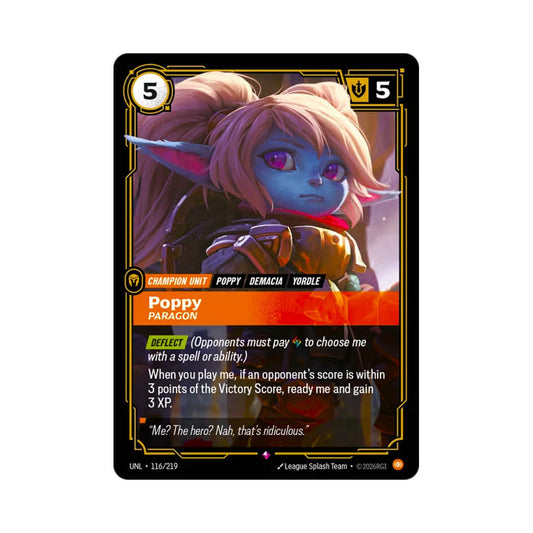 Poppy - Paragon (UNL - 116) - Cards Beyond