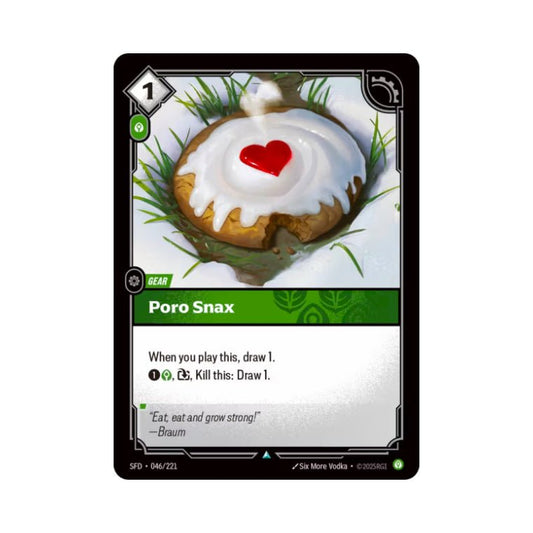 Poro Snax (SFD - 046) - Cards Beyond