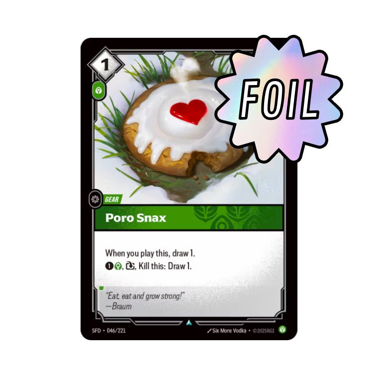 Poro Snax (SFD - 046) - Cards Beyond