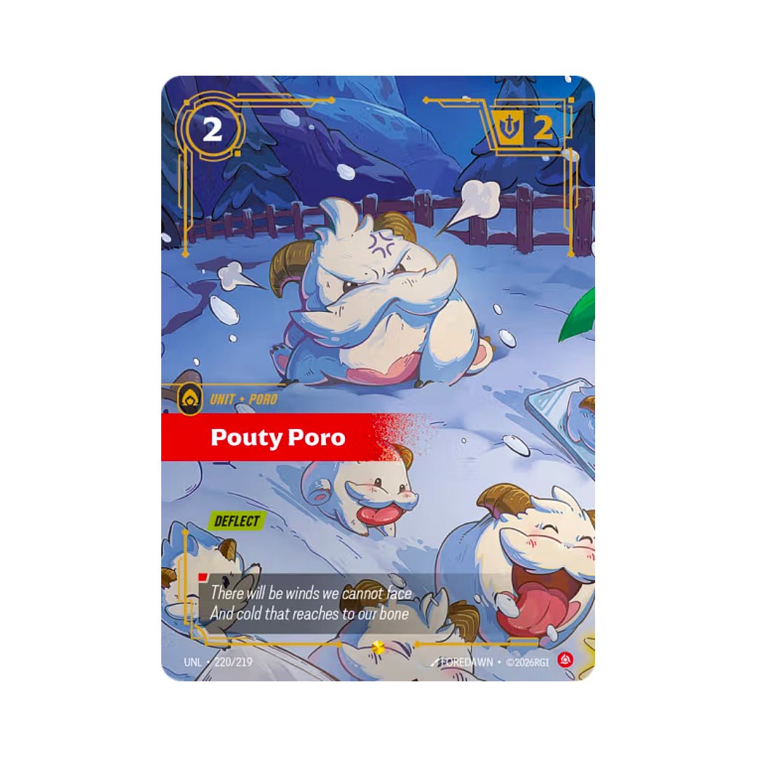 Pouty Poro (UNL - 220) - Cards Beyond