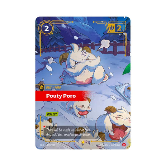 Pouty Poro (UNL - 220) - Cards Beyond