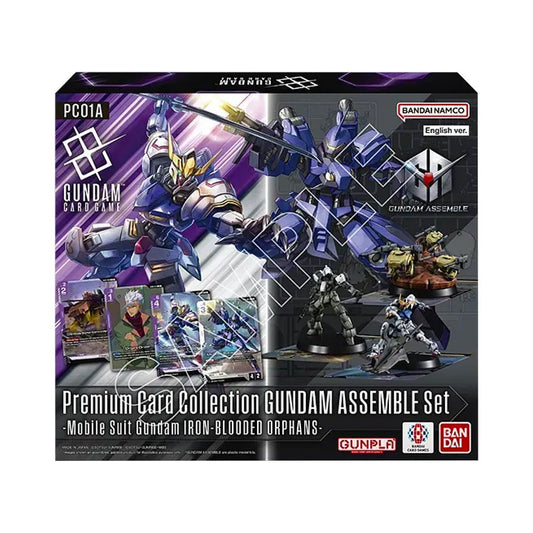Premium Card Collection GUNDAM ASSEMBLE Set - Mobile Suit Gundam IRON - BLOODED ORPHANS - Cards Beyond
