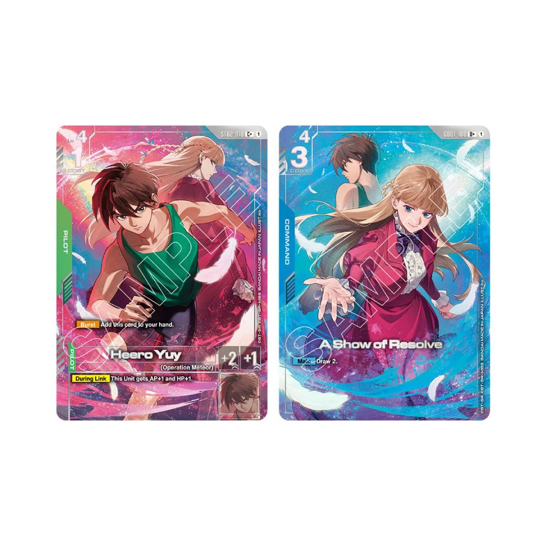 Premium Accessory Set - Mobile Suit Gundam Wing - Cards Beyond