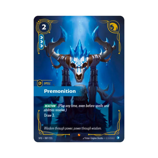 Premonition (SFD - 087) - Cards Beyond