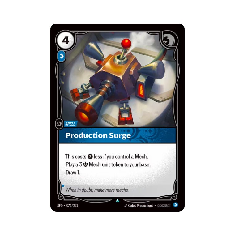 Production Surge (SFD - 076) - Cards Beyond
