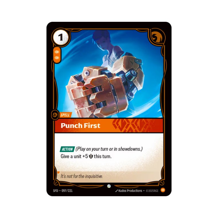 Punch First (SFD - 097) - Cards Beyond