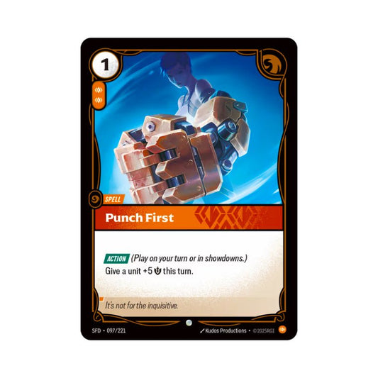 Punch First (SFD - 097) - Cards Beyond