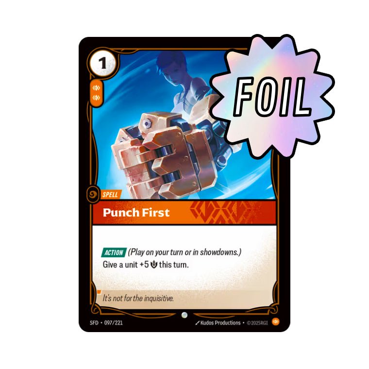 Punch First (SFD - 097) - Cards Beyond