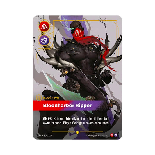 Pyke - Bloodharbor Ripper (UNL - 228) - Cards Beyond