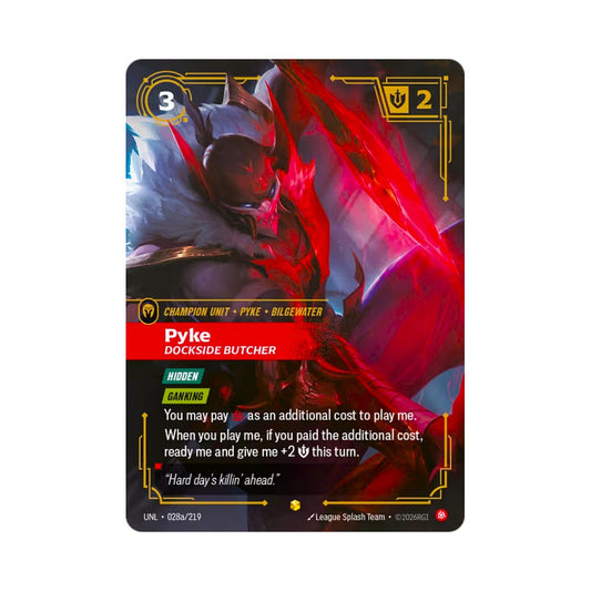 Pyke - Dockside Butcher (UNL - 028a) - Cards Beyond