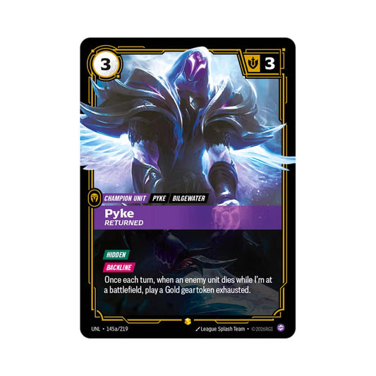 Pyke - Returned (UNL - 145a) - Cards Beyond