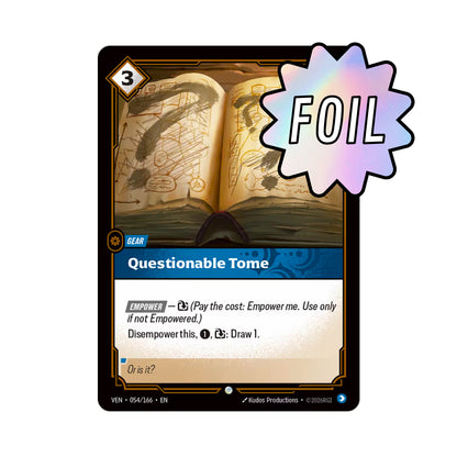 Questionable Tome (VEN-054)