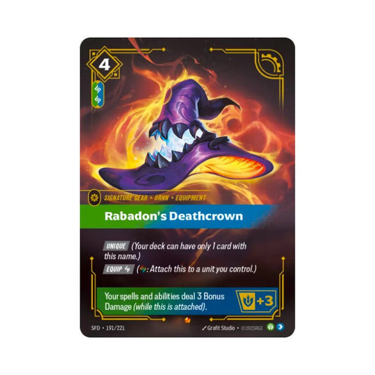 Rabadon's Deathcrown (SFD - 191) - Cards Beyond