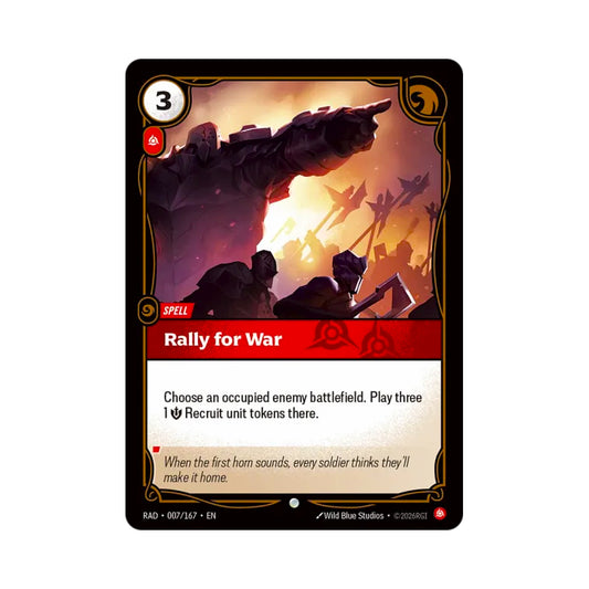 Rally for War (RAD-007)