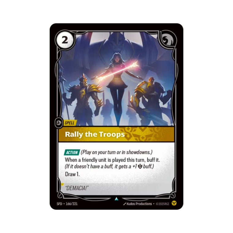 Rally the Troops (SFD - 166) - Cards Beyond