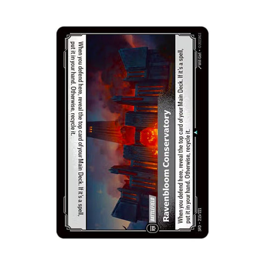 Ravenbloom Conservatory (SFD - 215) - Cards Beyond