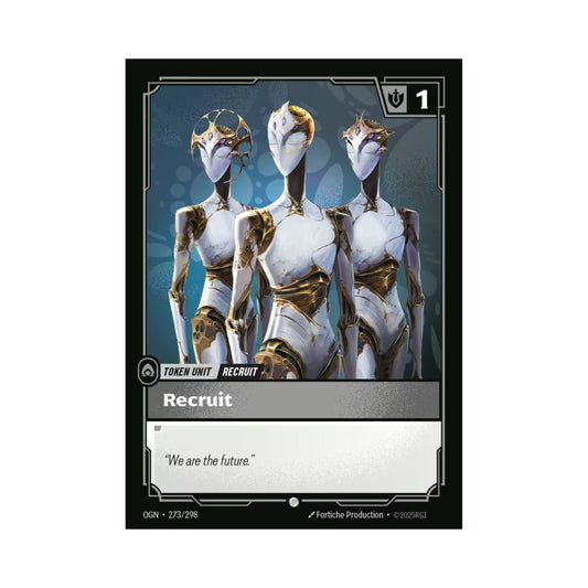 Recruit Token (OGN - 273) / Buff Token - Cards Beyond