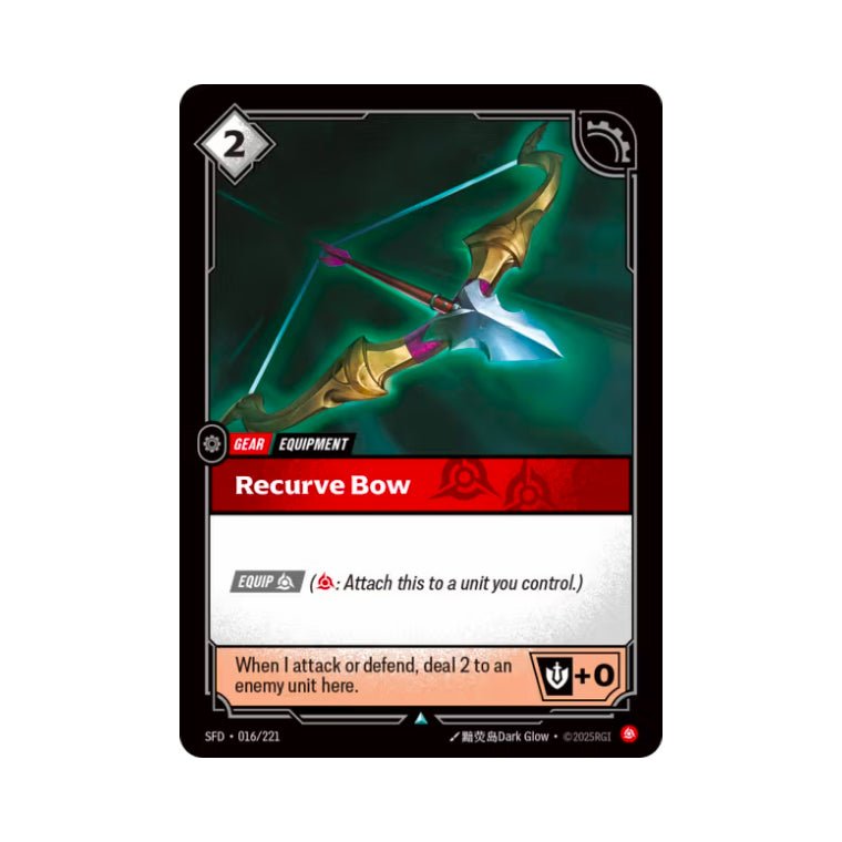 Recurve Bow (SFD - 016) - Cards Beyond