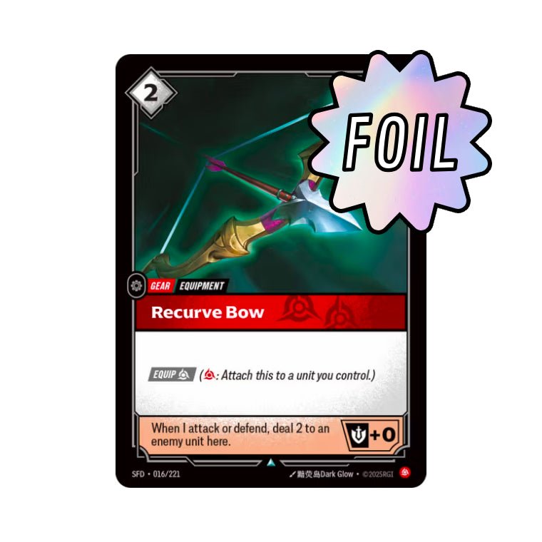 Recurve Bow (SFD - 016) - Cards Beyond