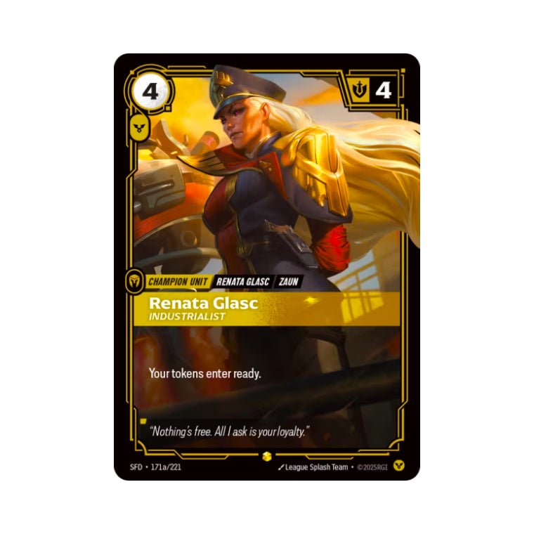 Renata Glasc - Industrialist (SFD - 171a) - Cards Beyond