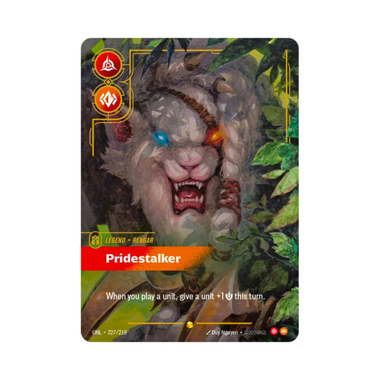 Rengar - Pridestalker (UNL - 227) - Cards Beyond