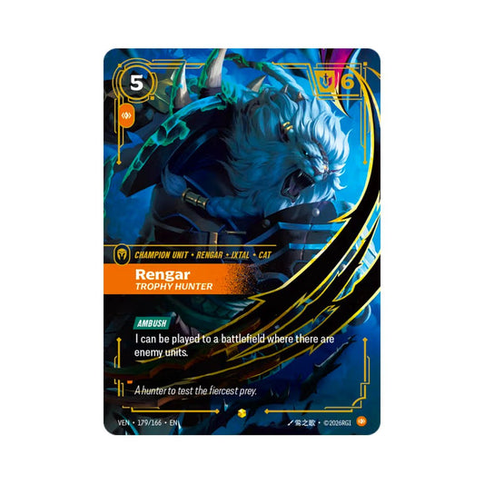 Rengar - Trophy Hunter (VEN-179) - Cards Beyond